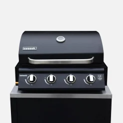 Parrilla de gas 4 quemadores empotrable