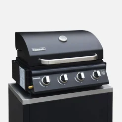 Parrilla de gas 4 quemadores empotrable