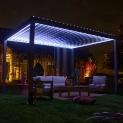 Persiana vertical para pérgola bioclimática,4m Triomphe de 3x4m