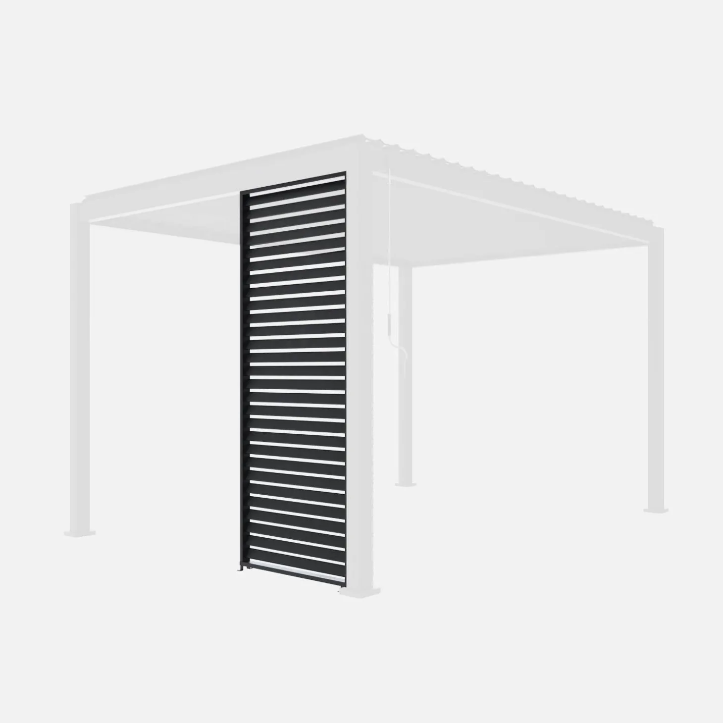 Persianas de aluminio 1m