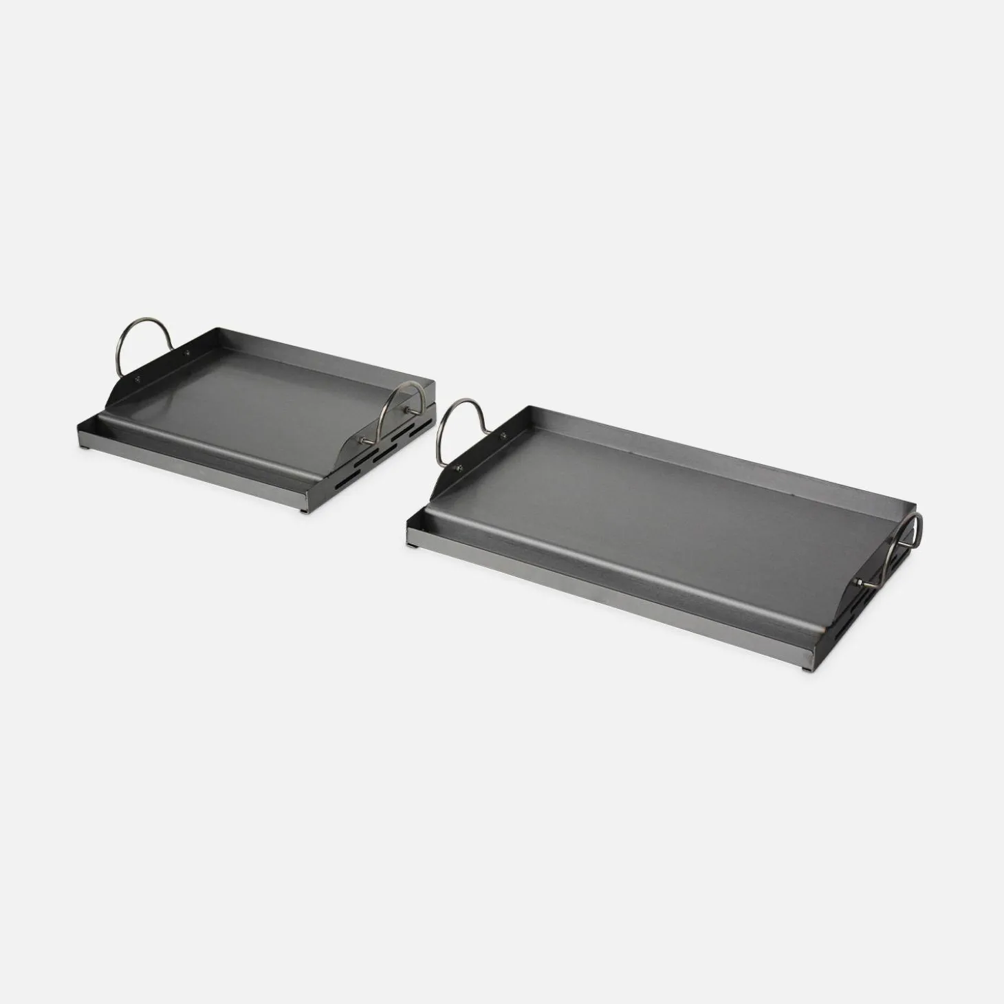 Placa plancha universal para barbacoa, 55cm