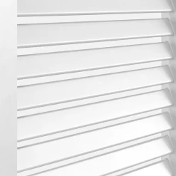 Pérgola bioclimática de aluminio adosada 3x4m + 3 persianas 1.3m