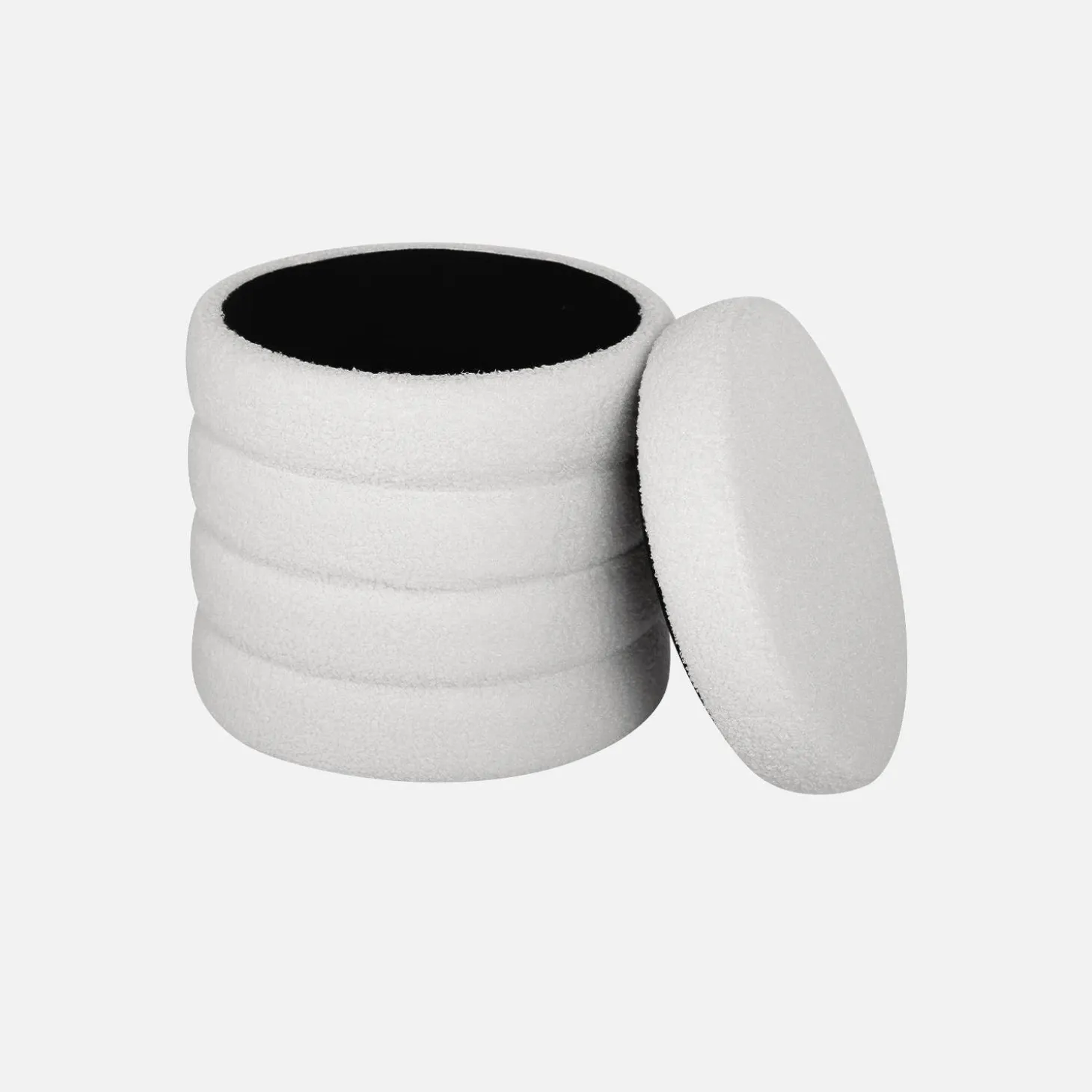 Puff baúl de borreguito