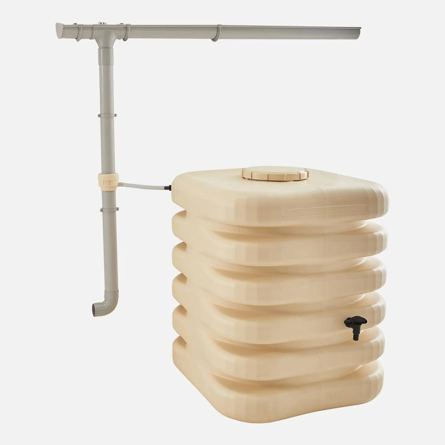 Recuperador de agua cúbico 1000L