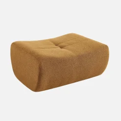 Reposapiés para sillón Sokol de borreguito texturizado