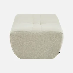 Reposapiés para sillón Sokol de borreguito texturizado