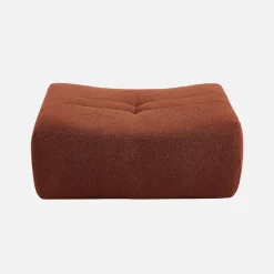 Reposapiés para sillón Sokol de borreguito texturizado