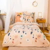 Ropa de cama de algodón reversible con estampado de atrapasueños y unicornio, 1 plaza