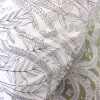Ropa de cama reversible con estampado vegetal, 2 plazas