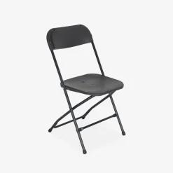 Set de 2 mesas + 12 sillas plegables portátiles para eventos