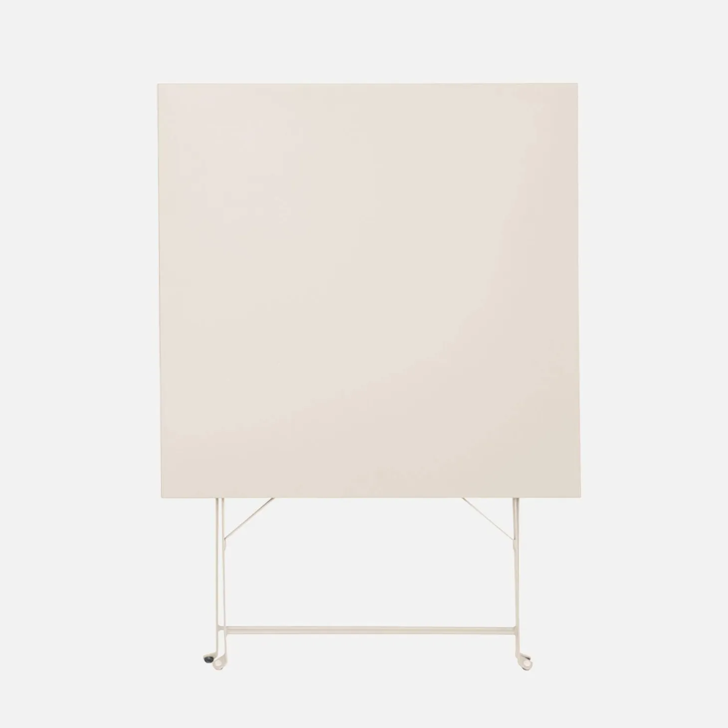 Set mesa de jardín bistró plegable de acero con 2 sillas, 70cm