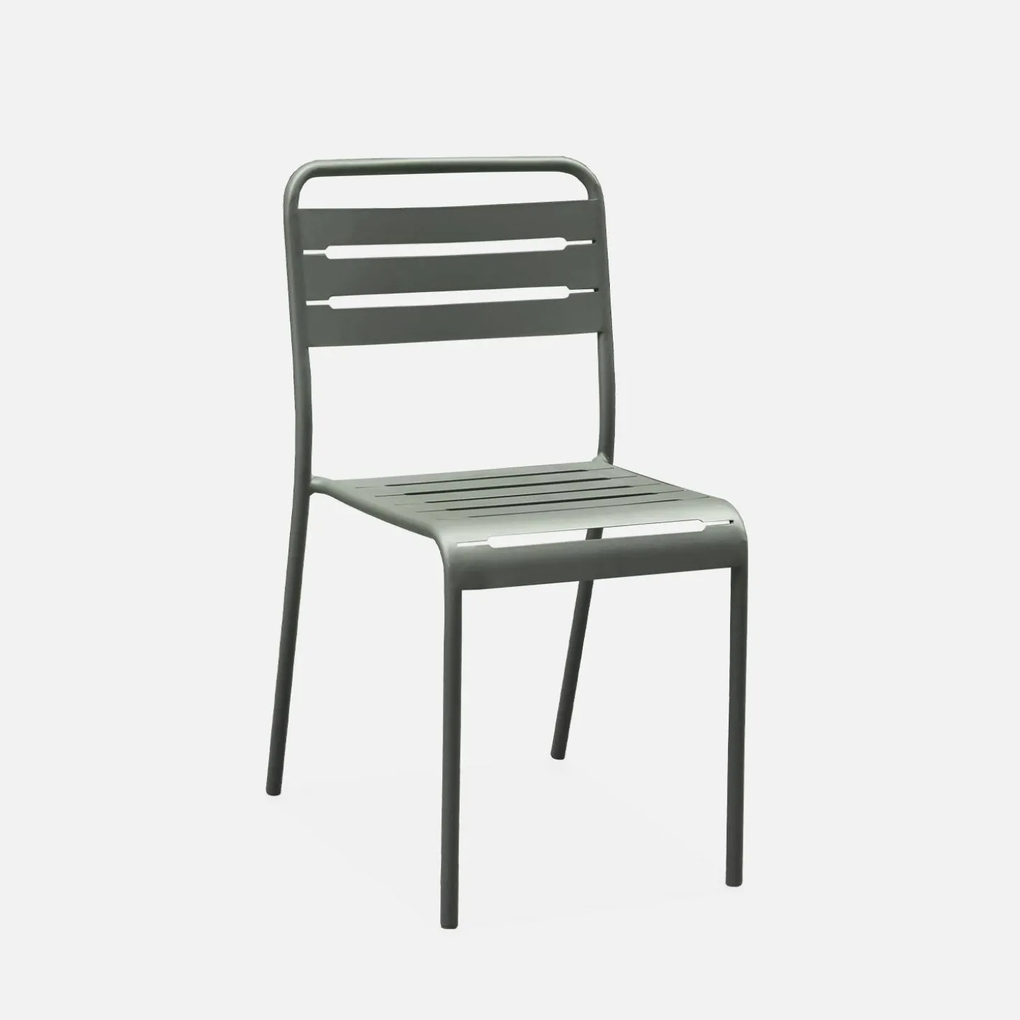 Set mesa de jardín de metal 120cm con 4 sillas