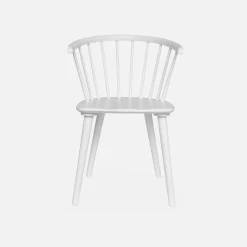 Silla de bar de madera, set de 2