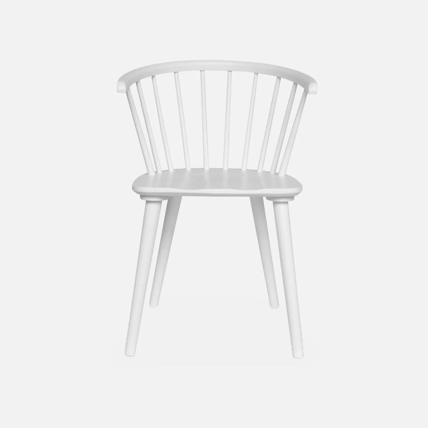 Silla de bar de madera, set de 2