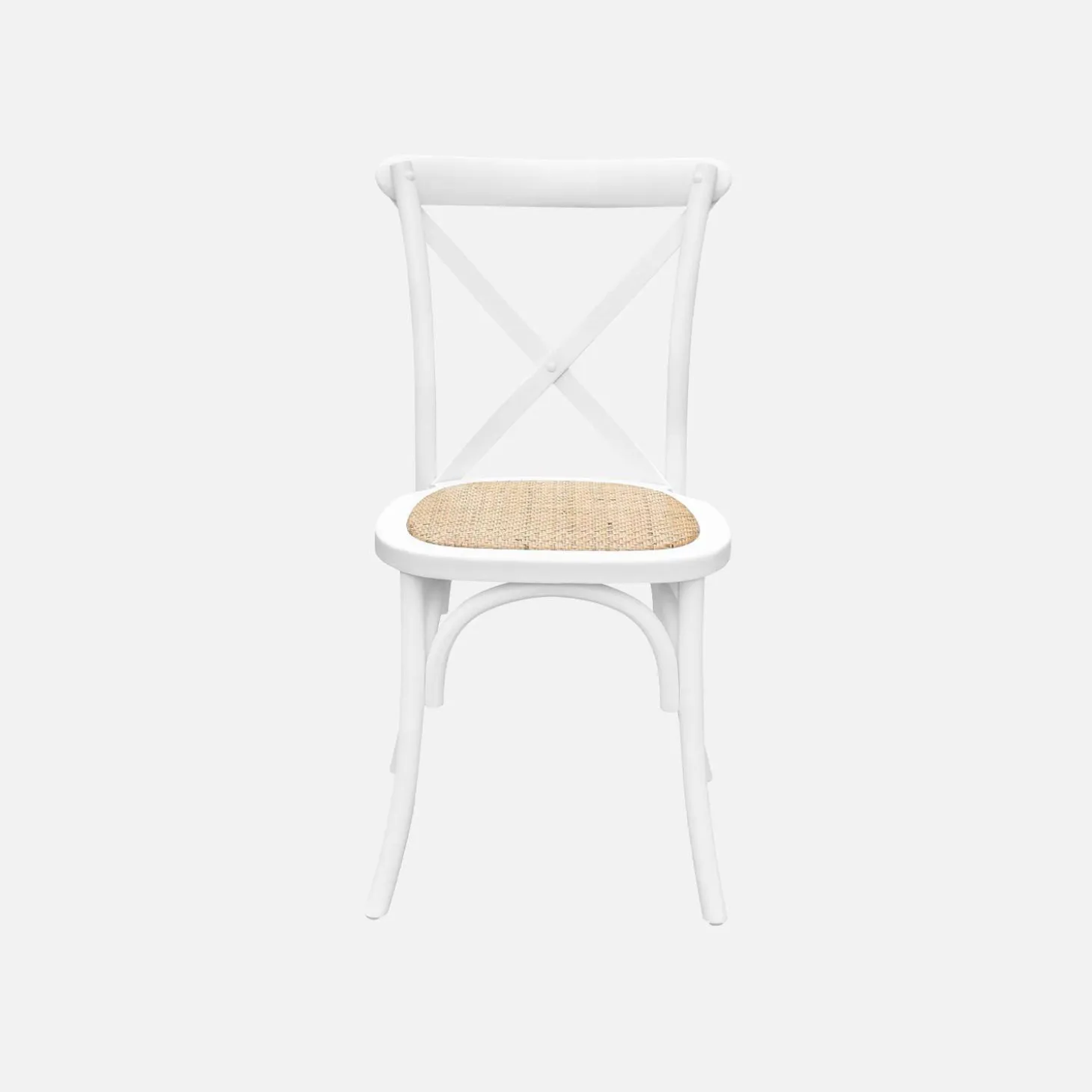 Silla de bistró vintage de madera, set de 2