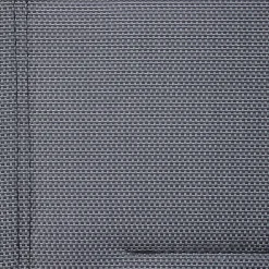 Silla de jardín apilable de aluminio, set de 2