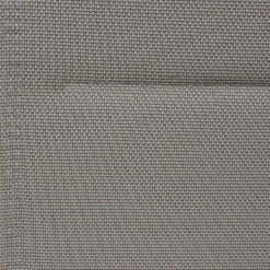 Silla de jardín apilable de aluminio, set de 2
