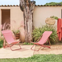 Silla de jardín plegable, set de 2