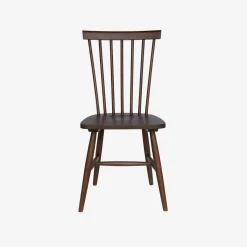Silla de madera de hevea, set de 4