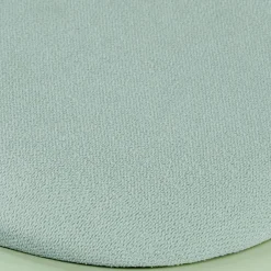 Silla de oficina infantil con ruedas ajustable, base cromada