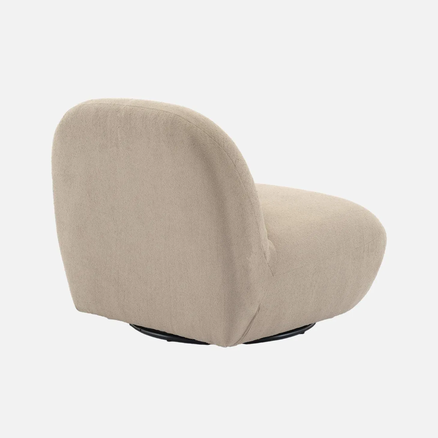 Silla giratoria 360° borreguito texturizada