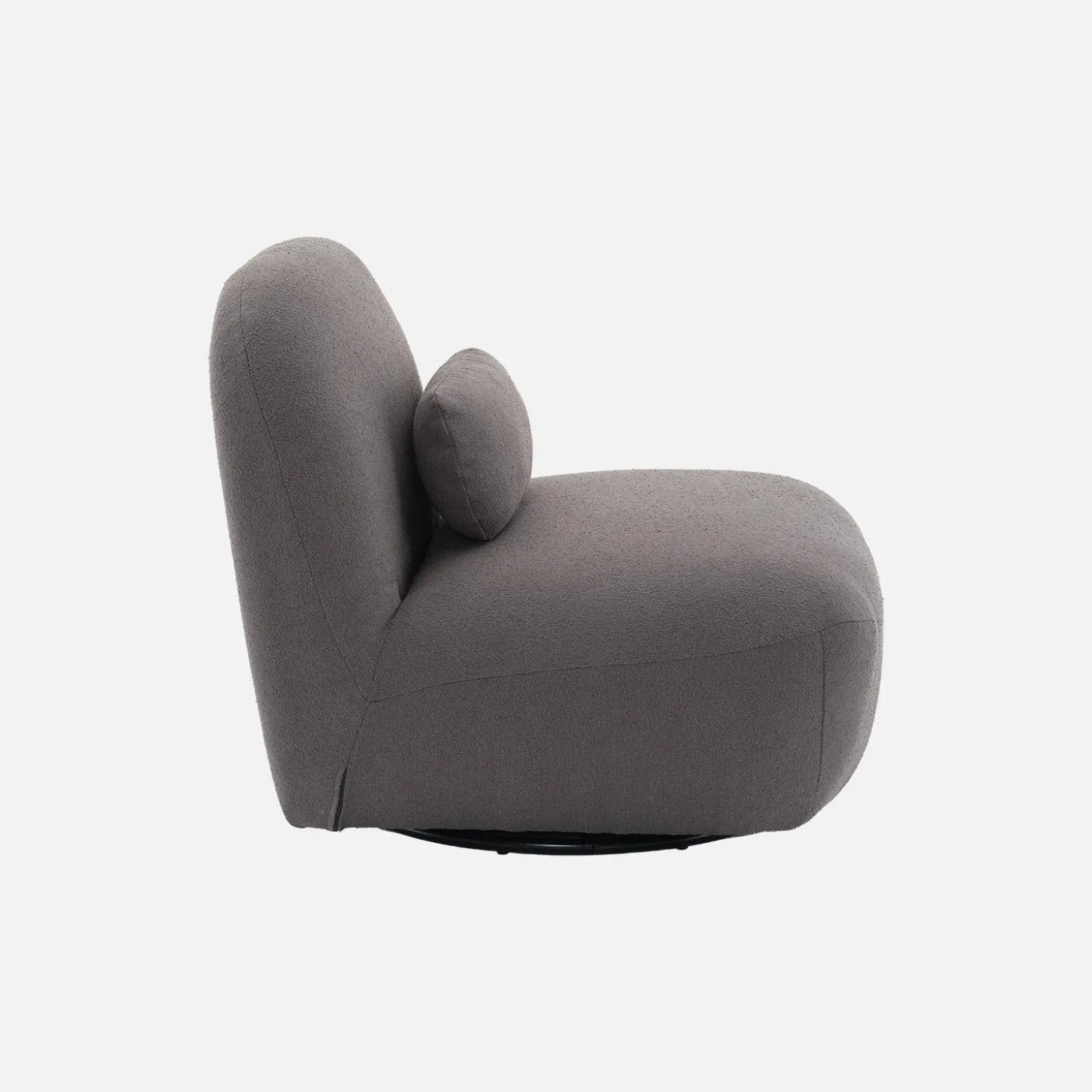 Silla giratoria 360° borreguito texturizada