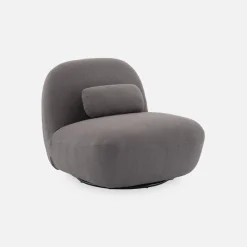 Silla giratoria 360° borreguito texturizada