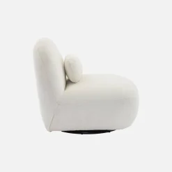 Silla giratoria 360° borreguito texturizada