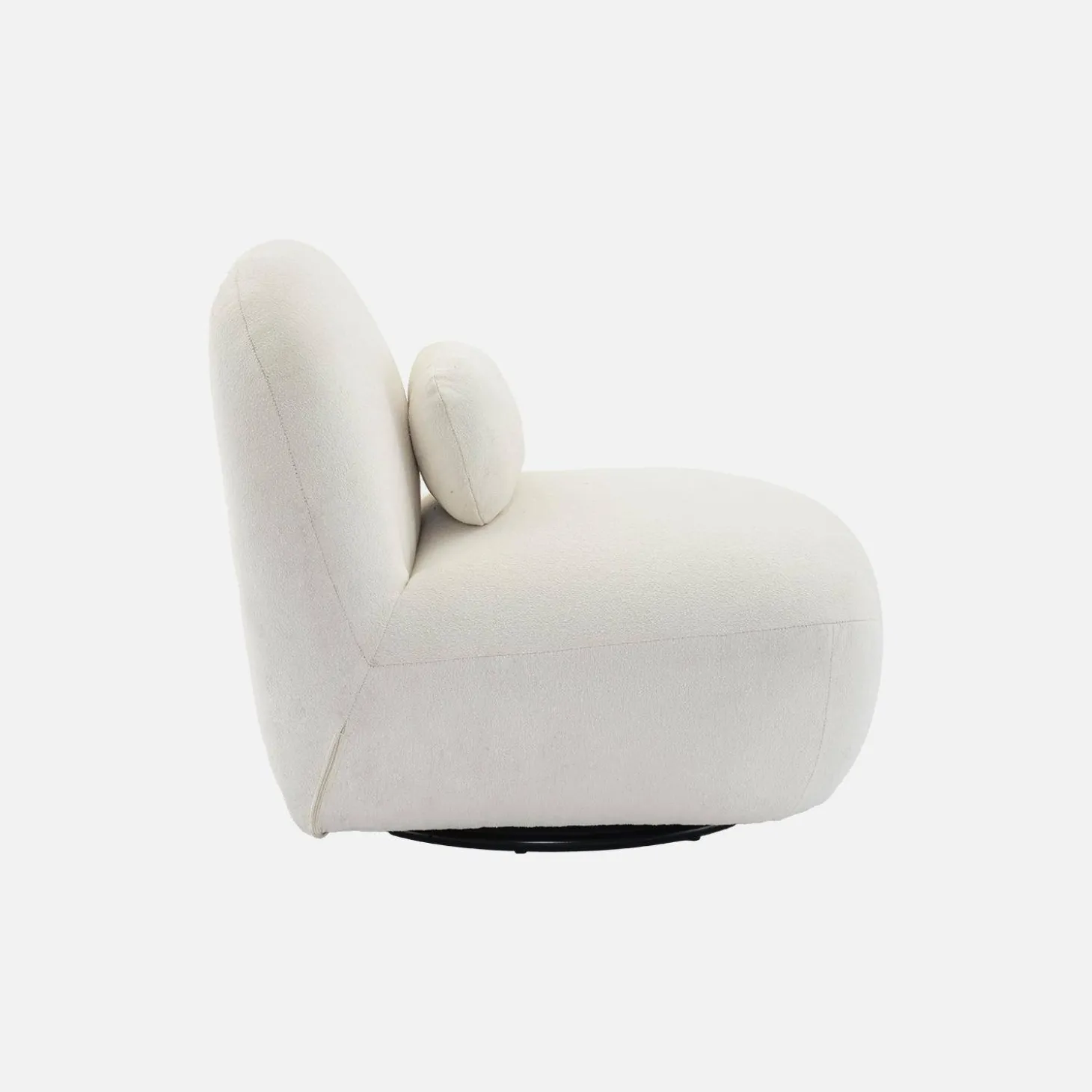 Silla giratoria 360° borreguito texturizada