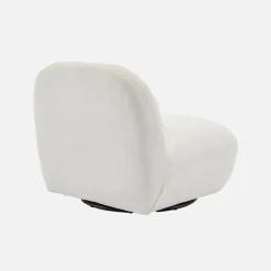 Silla giratoria 360° borreguito texturizada