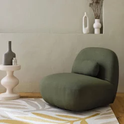 Silla giratoria 360° borreguito texturizada