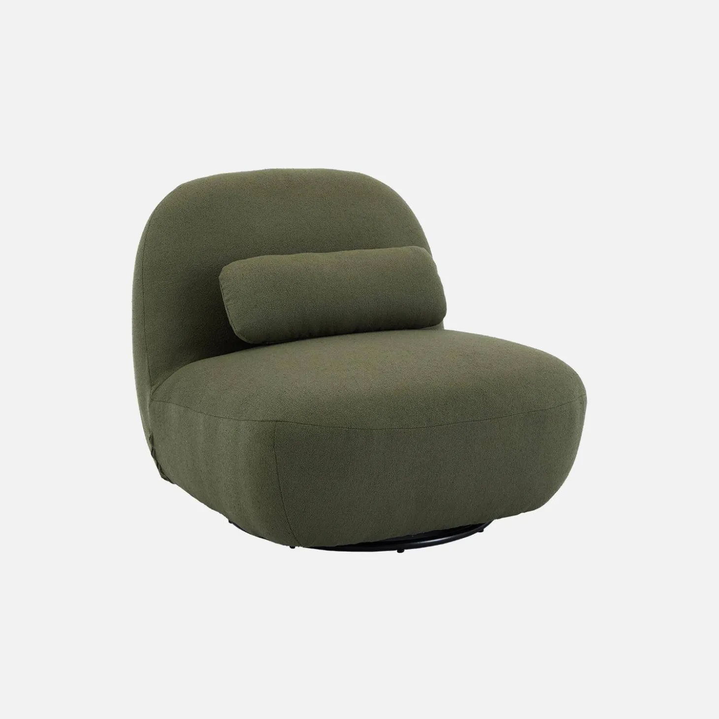 Silla giratoria 360° borreguito texturizada