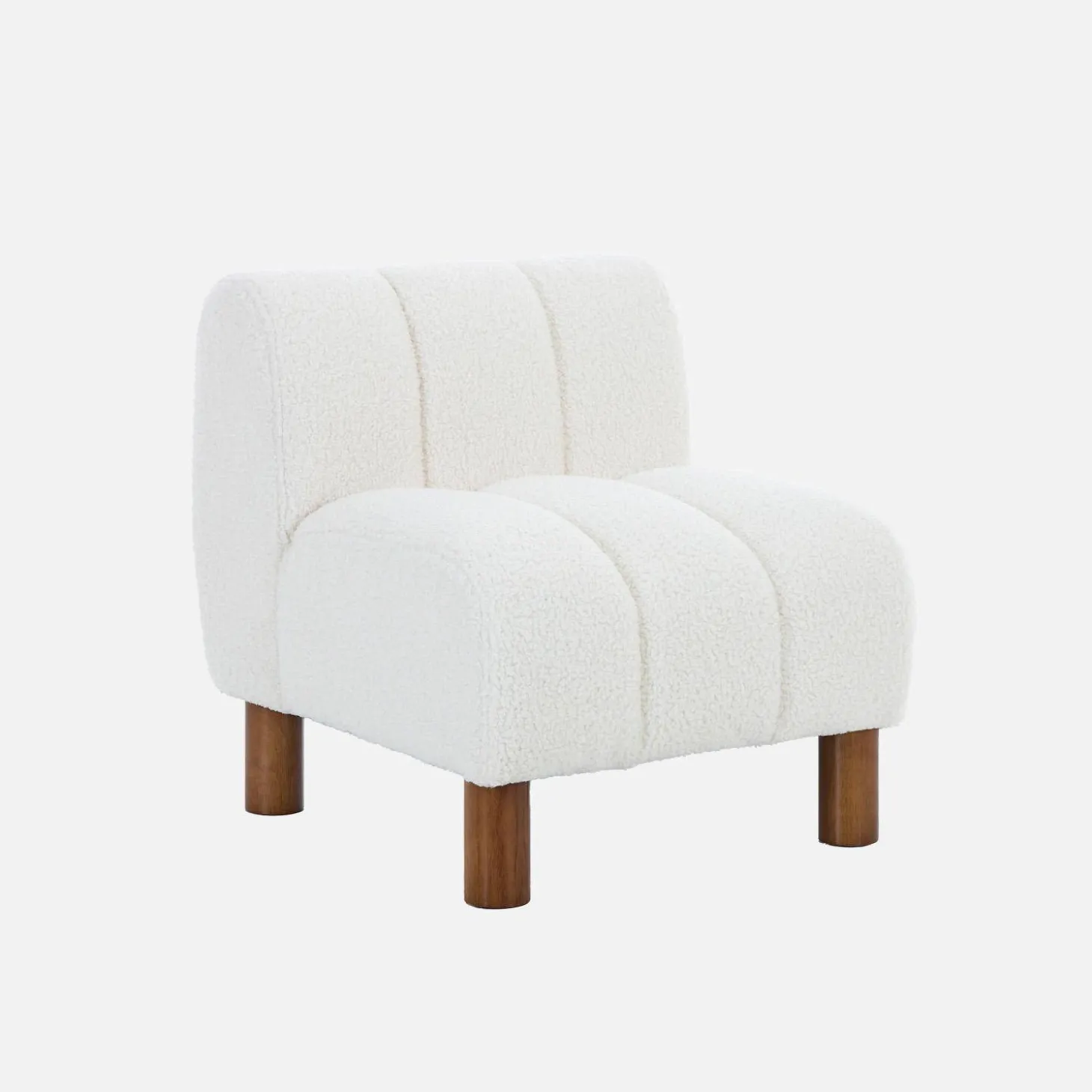 Silla infantil de madera de hevea y borreguito