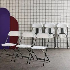 Sillas plegables para eventos, set de 6