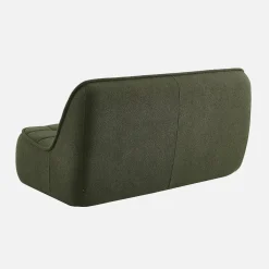 Sillón borreguito texturizada, 2 plazas