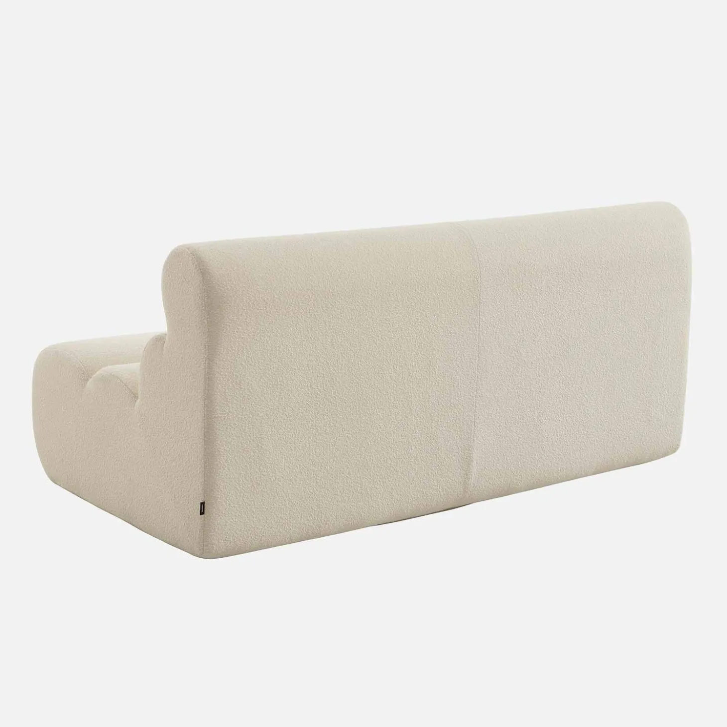 Sillón borreguito texturizado, 2 plazas