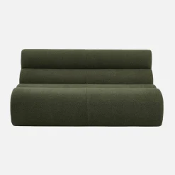 Sillón borreguito texturizado, 2 plazas