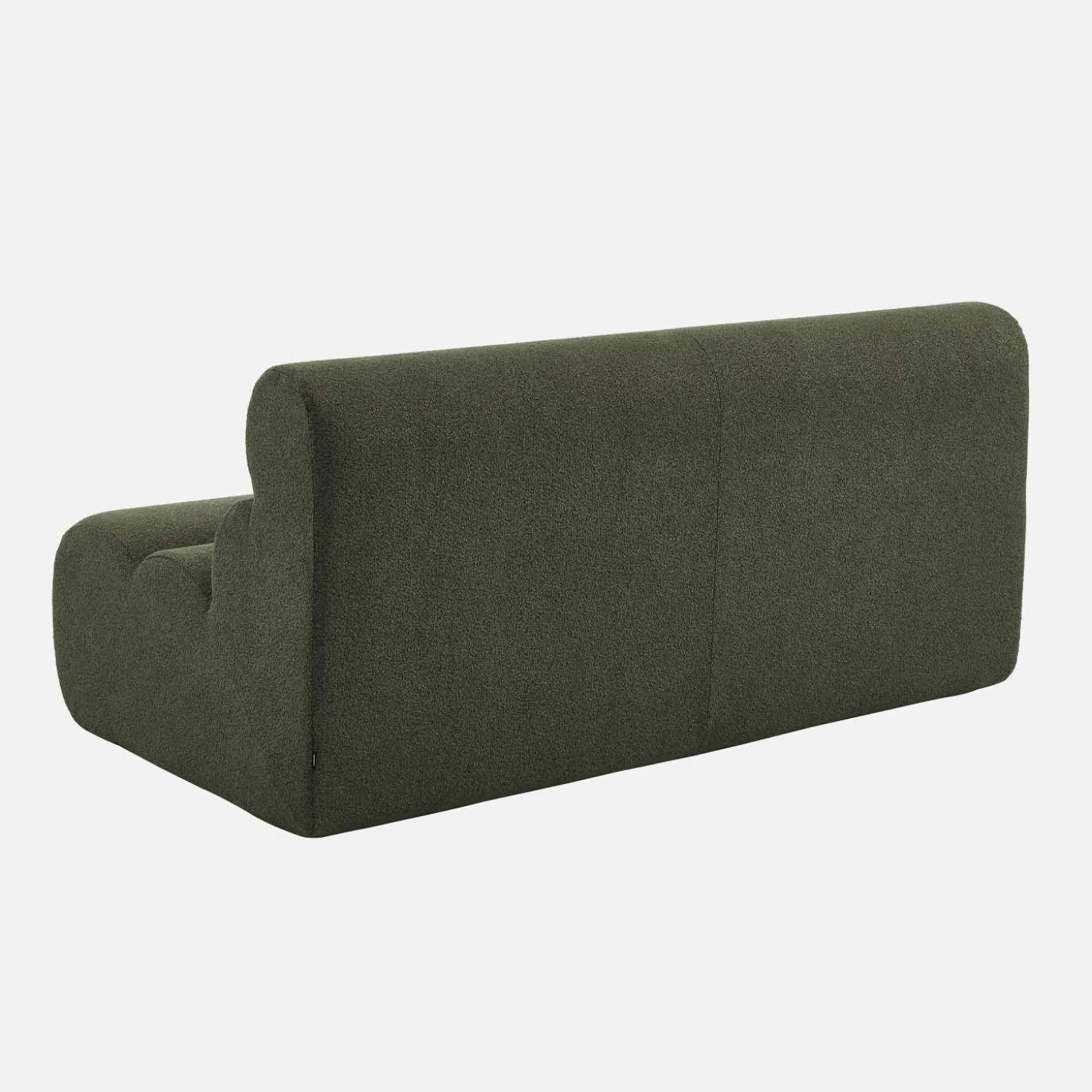Sillón borreguito texturizado, 2 plazas