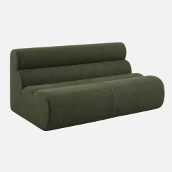 Sillón borreguito texturizado, 2 plazas