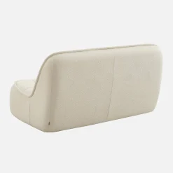 Sillón borreguito texturizada, 2 plazas