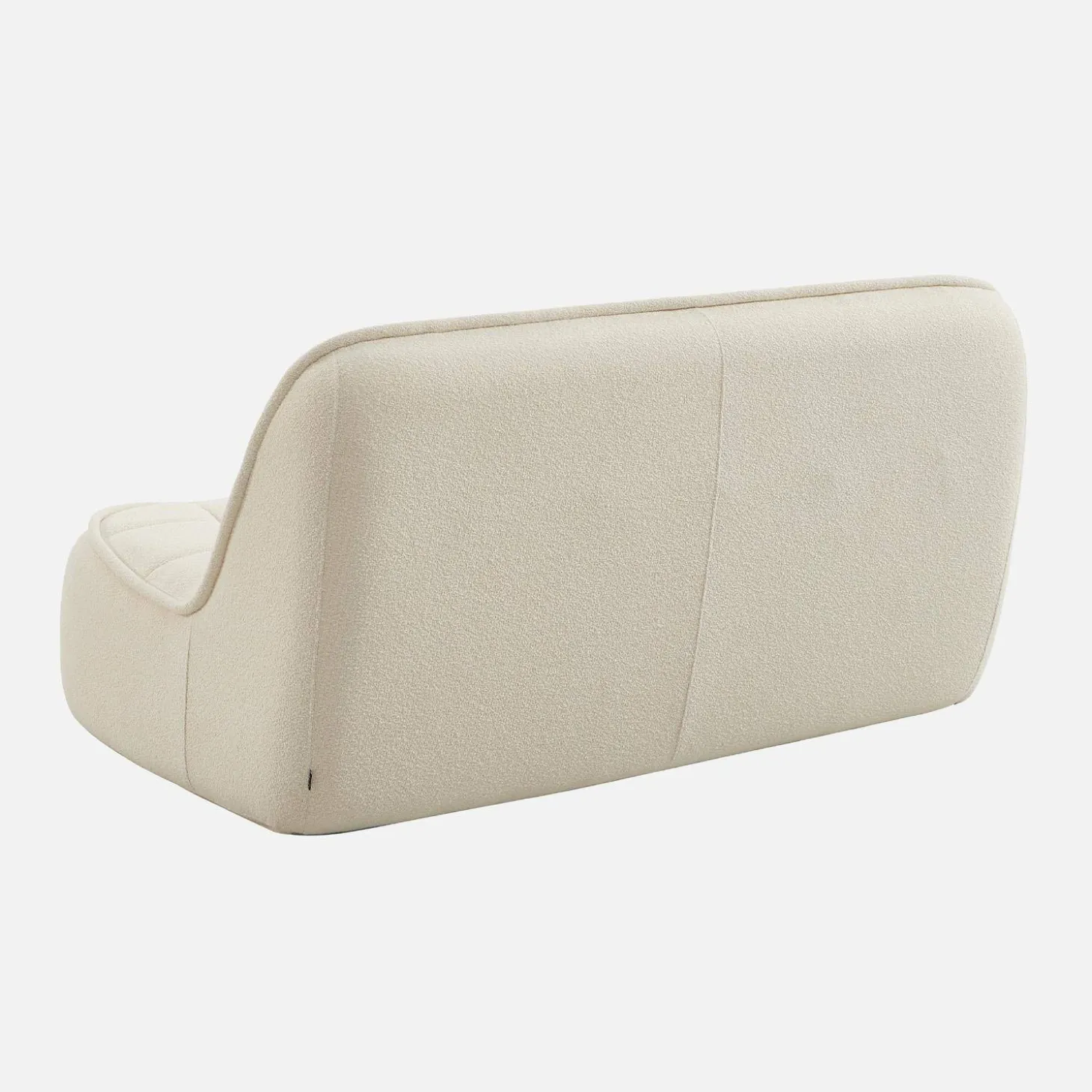 Sillón borreguito texturizada, 2 plazas