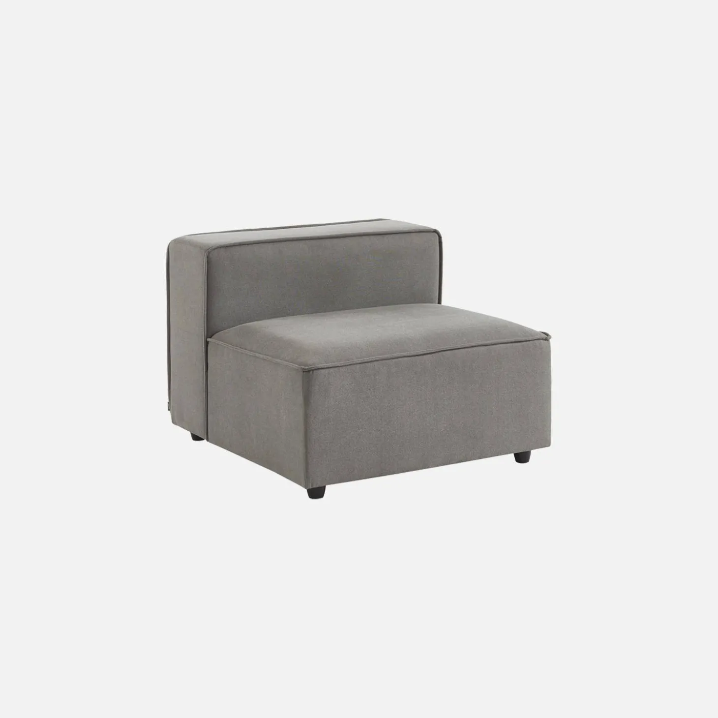 Sillón con asiento, módulo para sofá modular