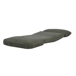 Sillón convertible de pana gruesa