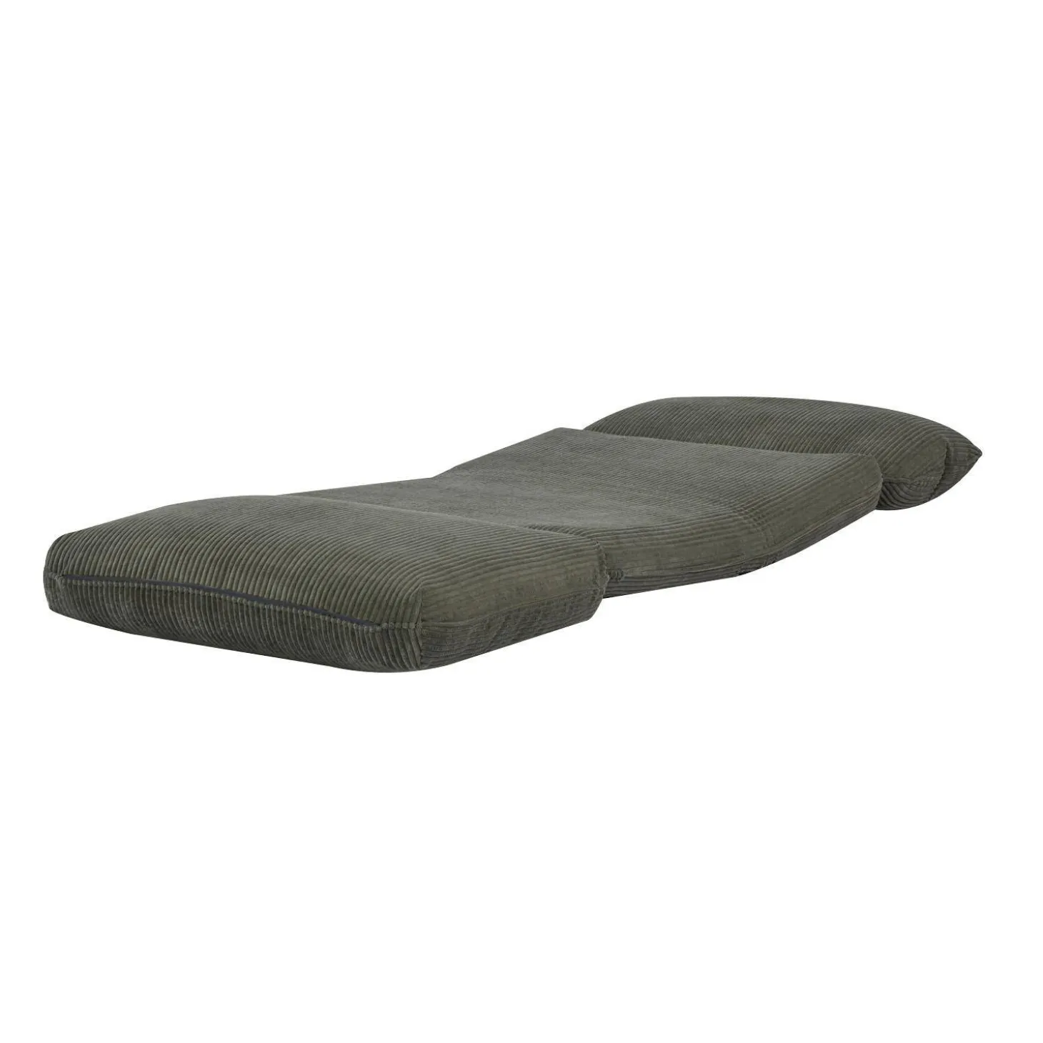 Sillón convertible de pana gruesa