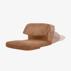 Sillón convertible de pana gruesa