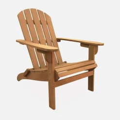 Sillón de jardín de madera