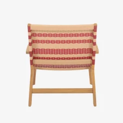 Sillón de jardín de madera de acacia y resina