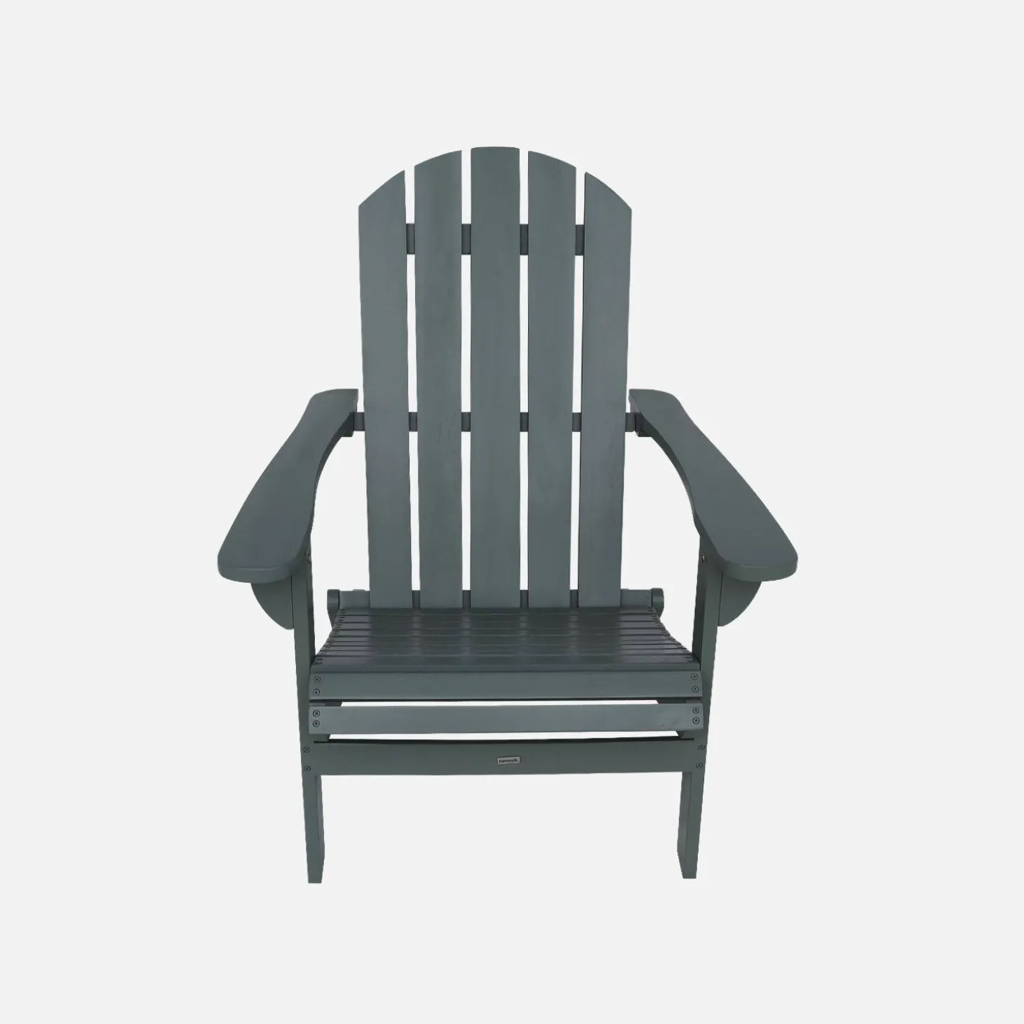 Sillón de madera de acacia con reposabrazos