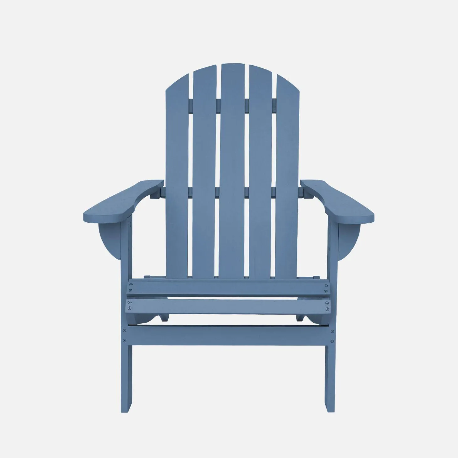 Sillón de madera de acacia con reposabrazos