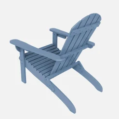 Sillón de madera de acacia con reposabrazos